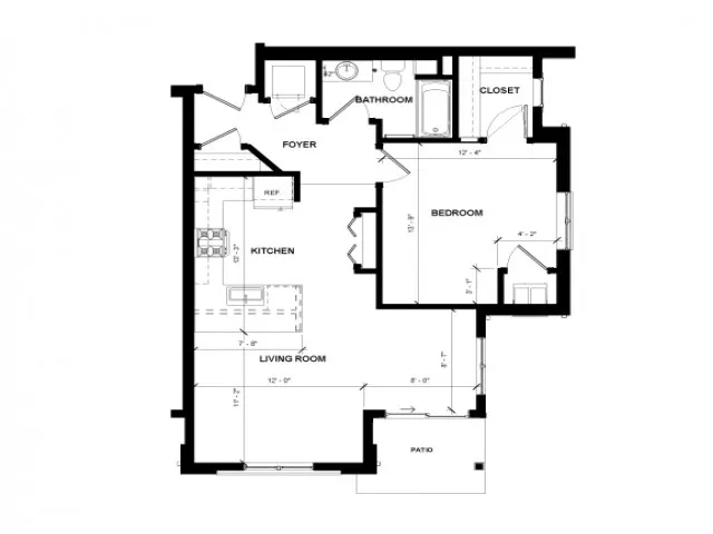 1 Bedroom + Den