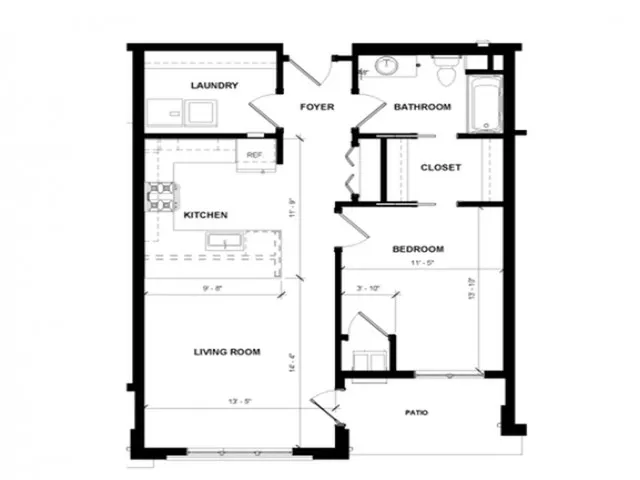 1 Bedroom + Den