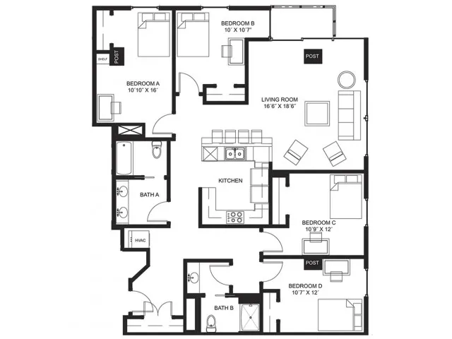 Apartment 521
