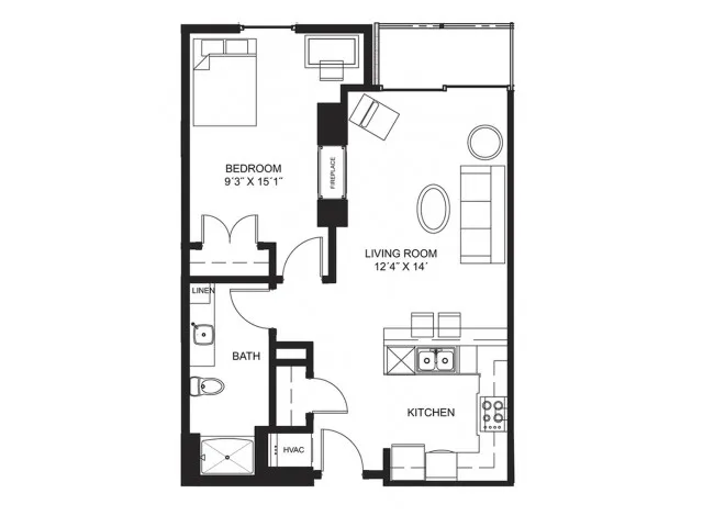 Apartment 1105