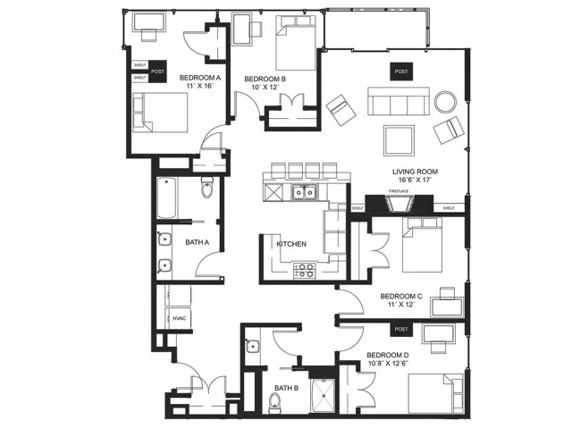 Apartment 1121