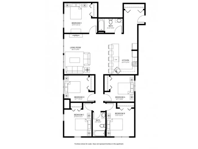 613 Maggie Frances - 5 Bedroom 2 Bathroom