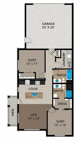 Oregon WI Floorplans