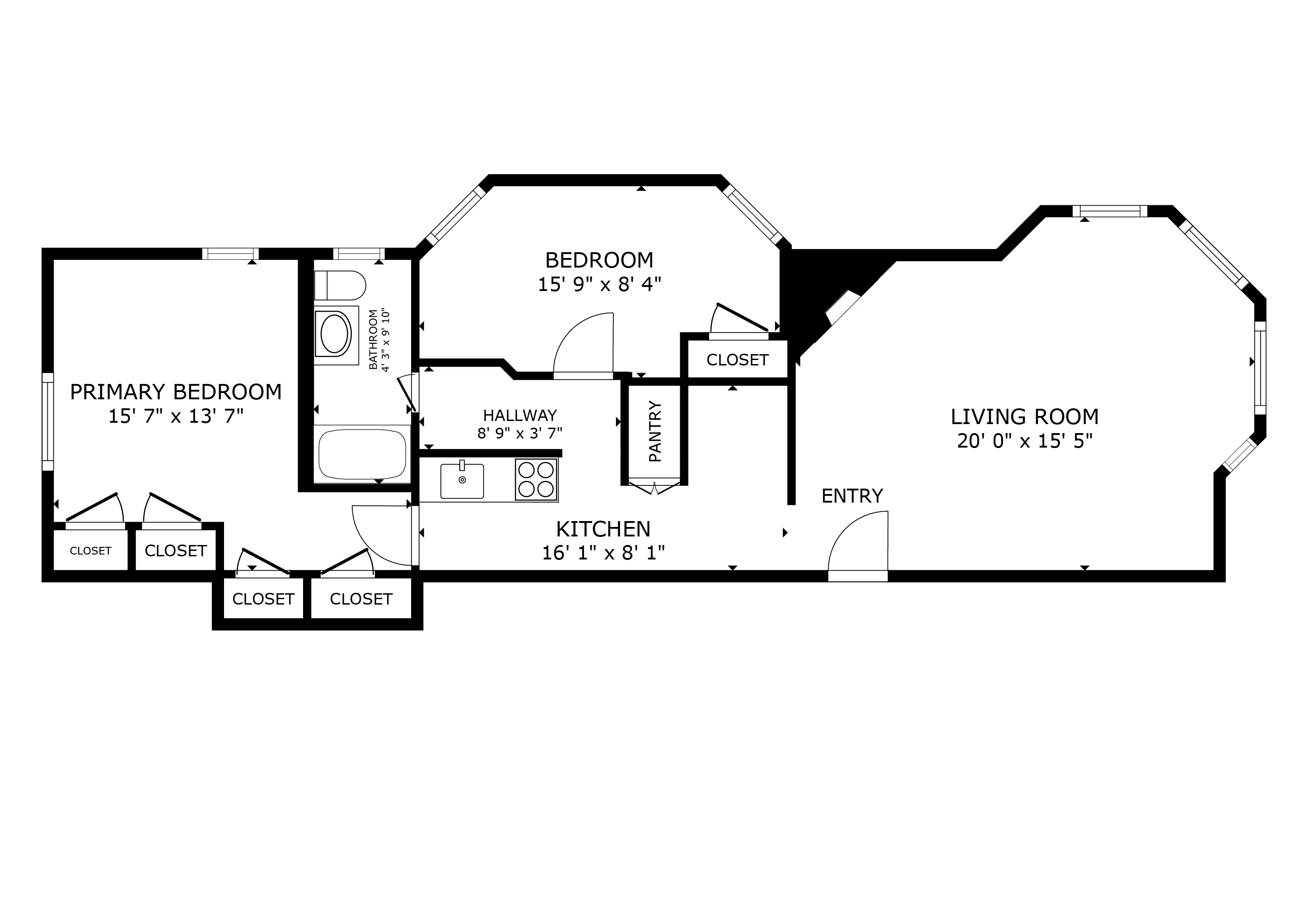 Two Bedroom Apartment
