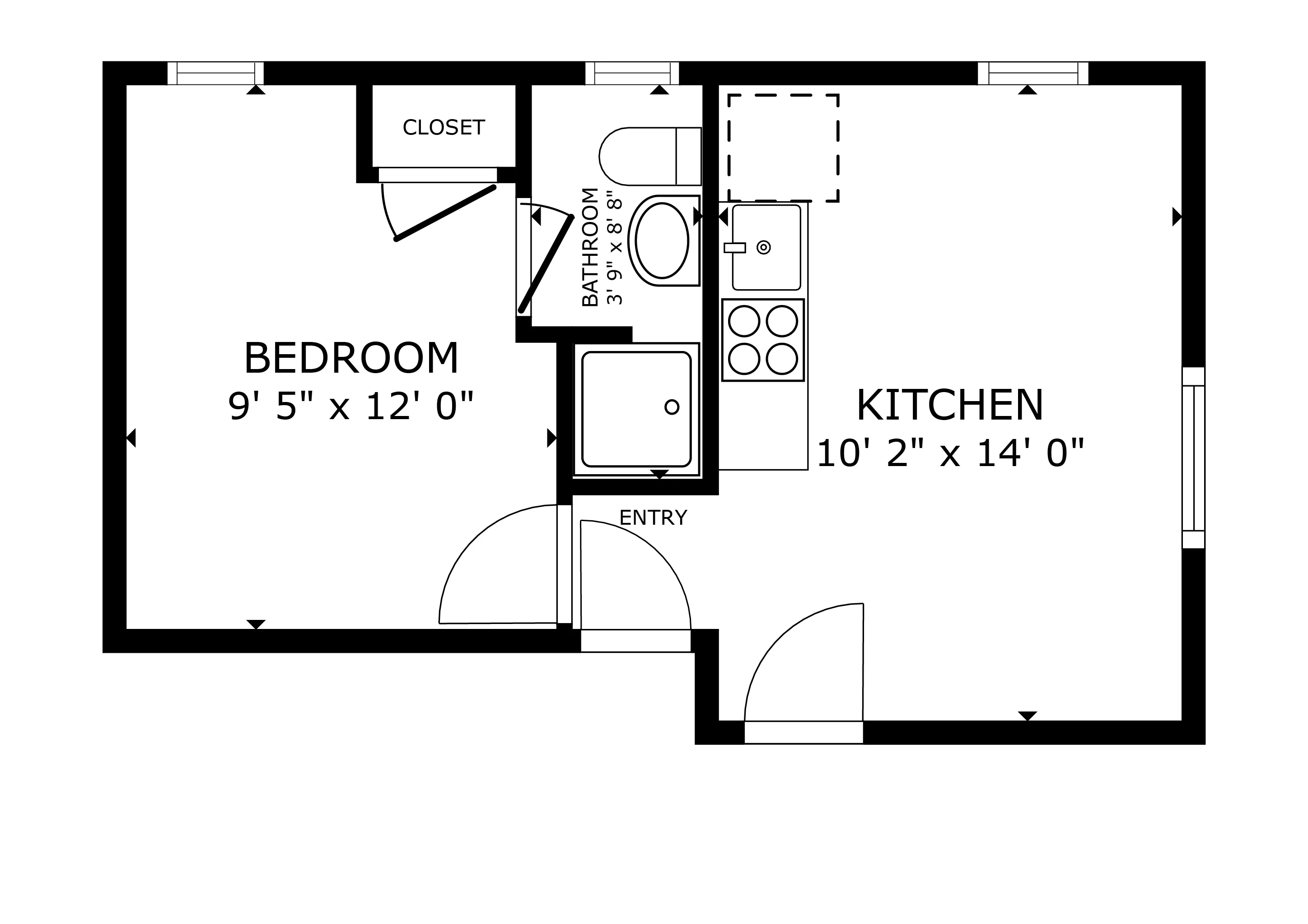 One Bedroom Apartment