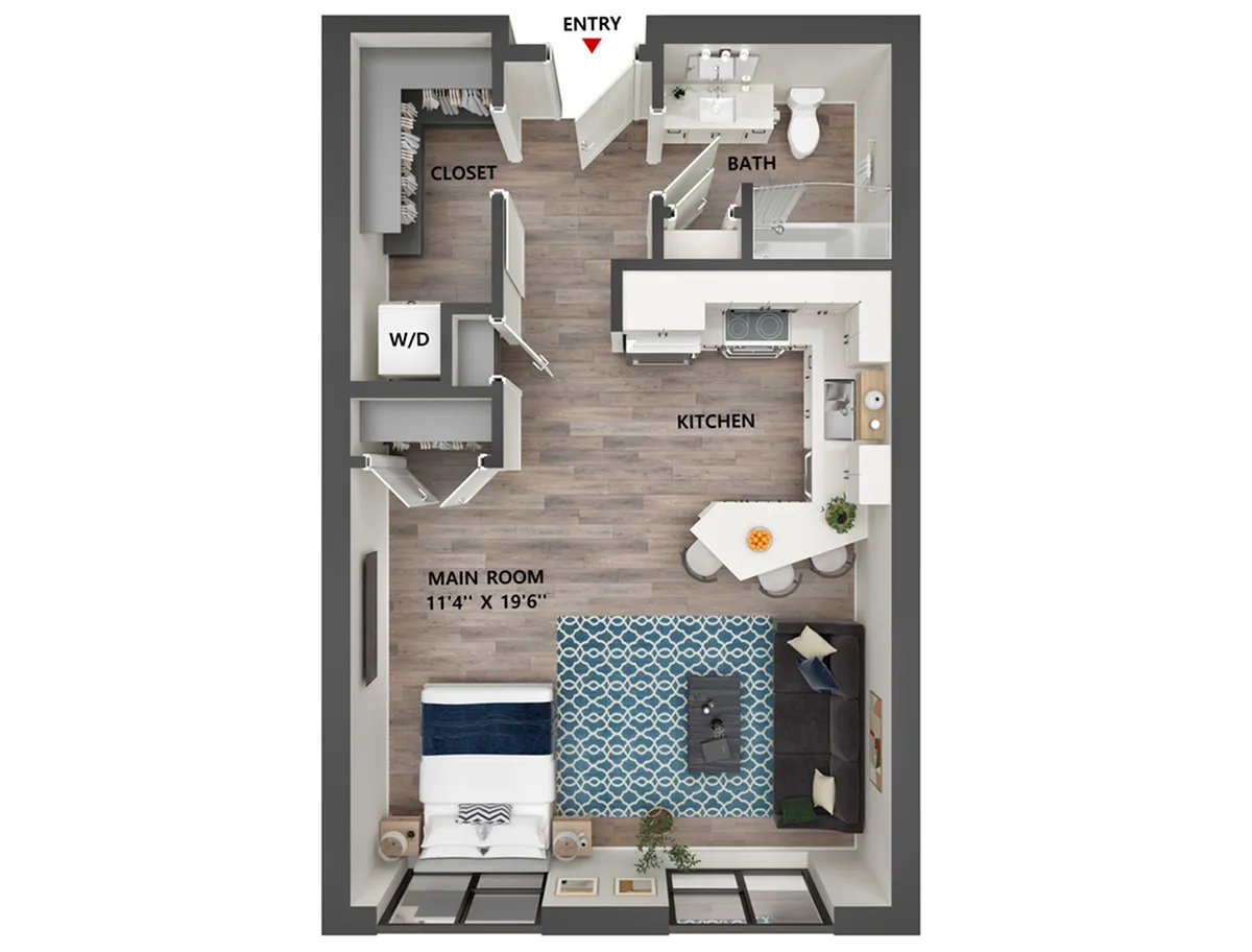 Apartment 202-302