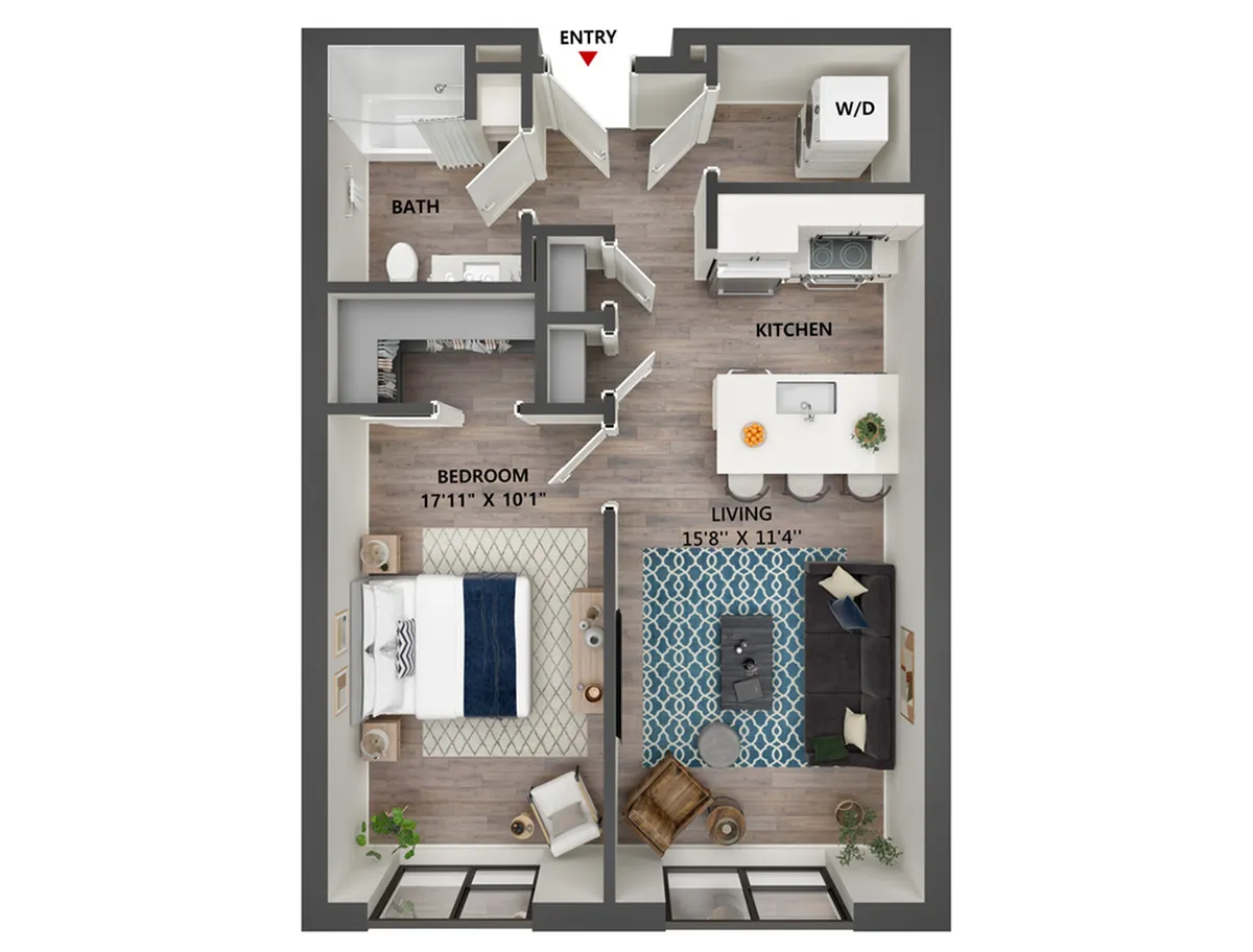 Apartment 204-304