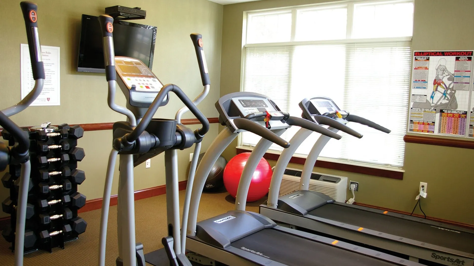 Fitness room
