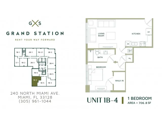 One Bedroom Grand Station