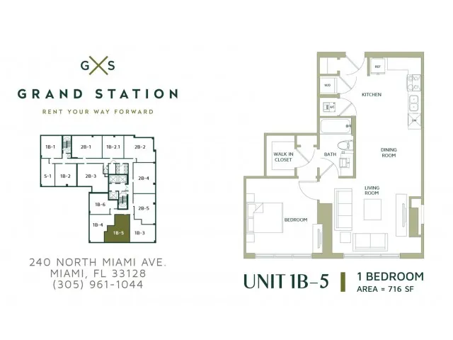 One Bedroom Grand Station