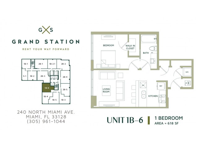 Floor Plans | Grand Station | 2-Bedroom Apartments In Miami