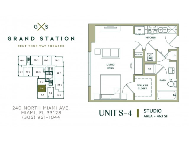 Studio 4 | Apartment in Miami | Grand Station