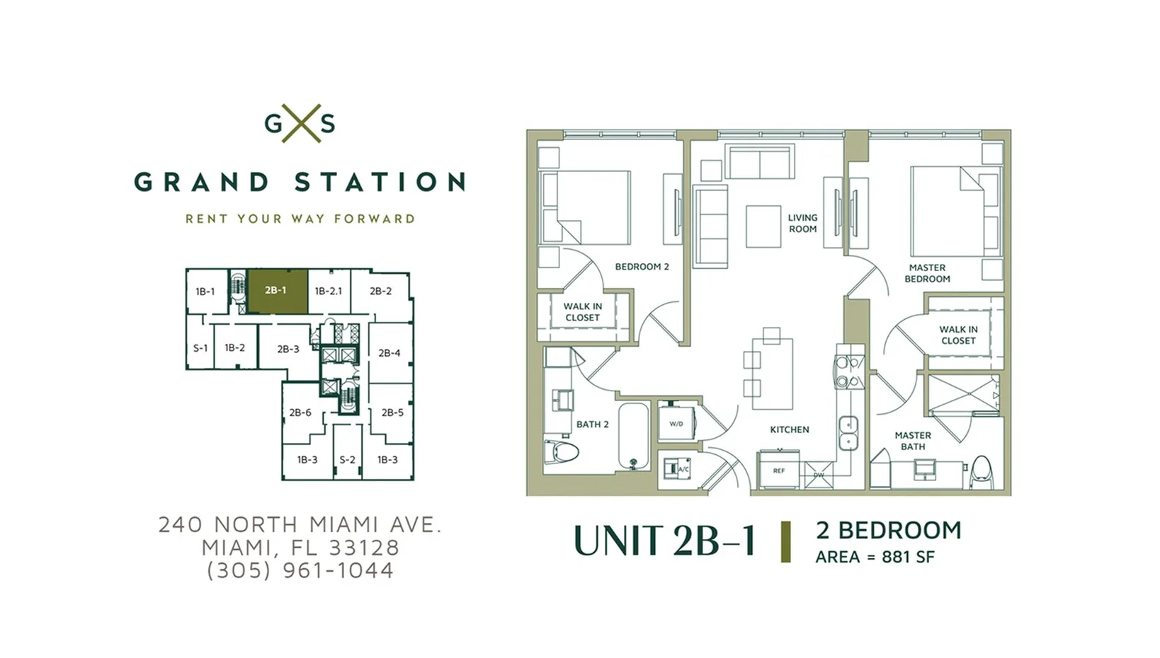 Grand Station 2 Bedroom