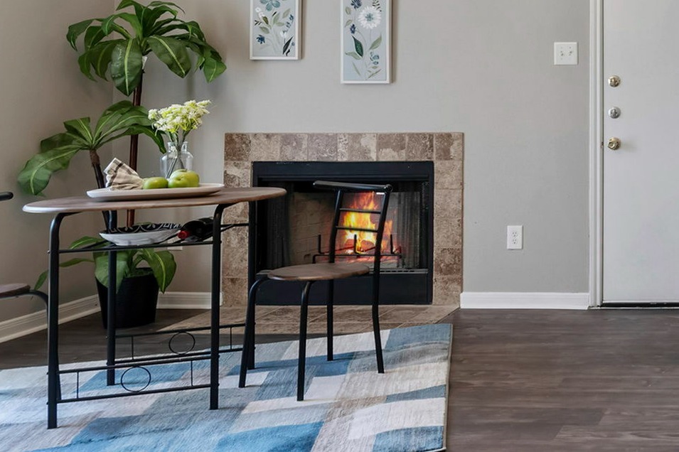 Driscoll Place | Houston, TX | Fireplace