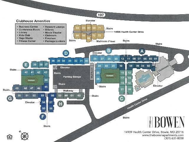Bowen Site Map