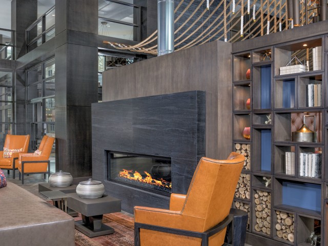 Image of Community Fireplace for The Remy