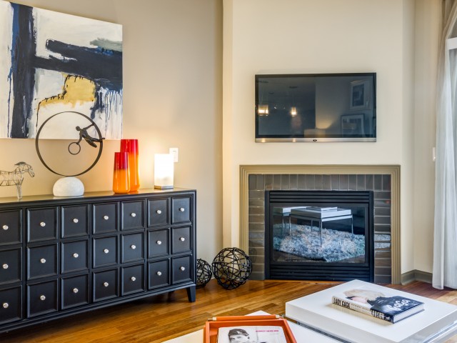 Image of Fireplace for The Bowen