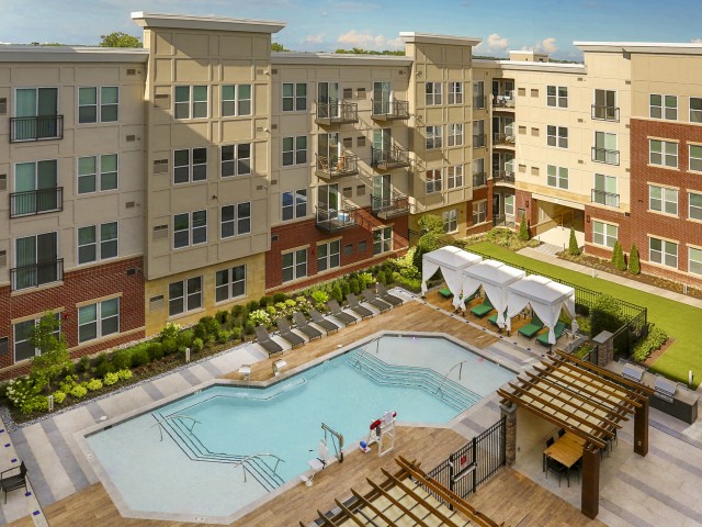 Swimming pool and sundeck