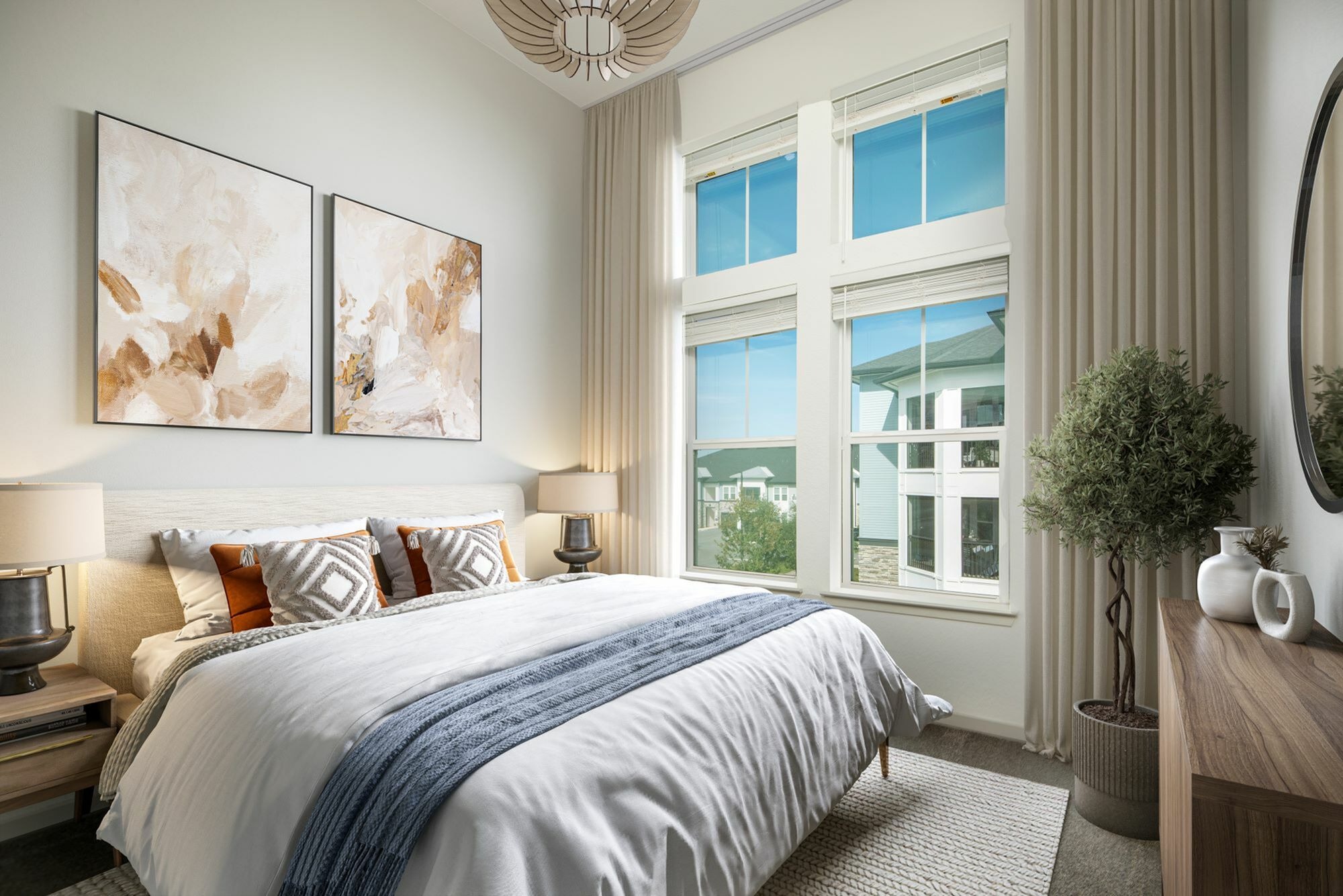 View of Cottonwood Clermont Bedroom Model
