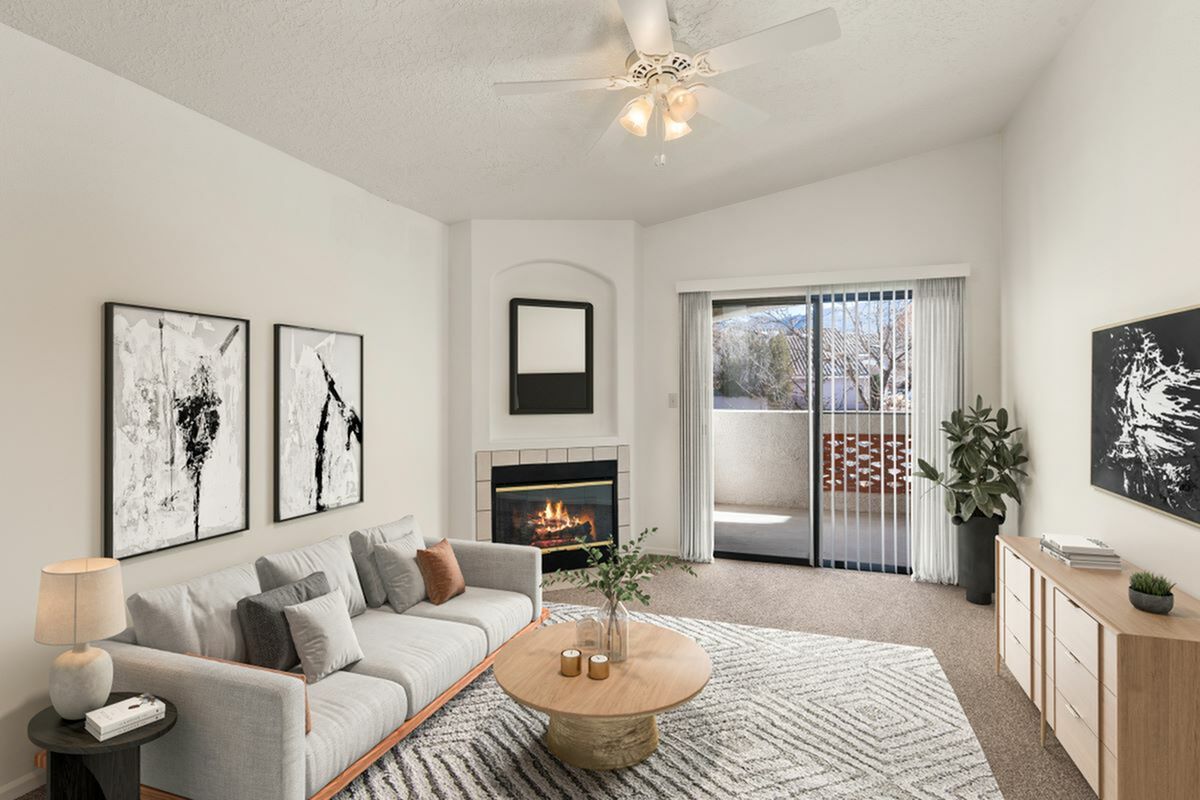 View of Classic Pavilions Apartments Living Room