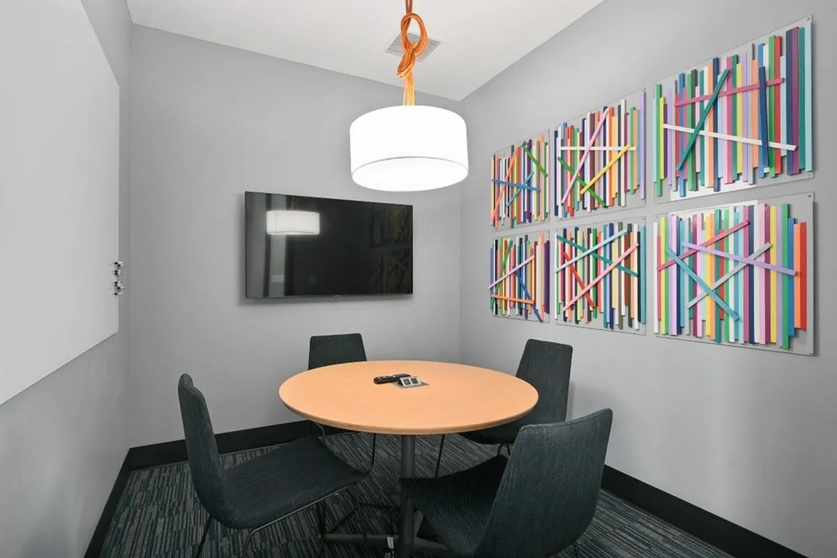 View of Apt CoWork Private Conference Room