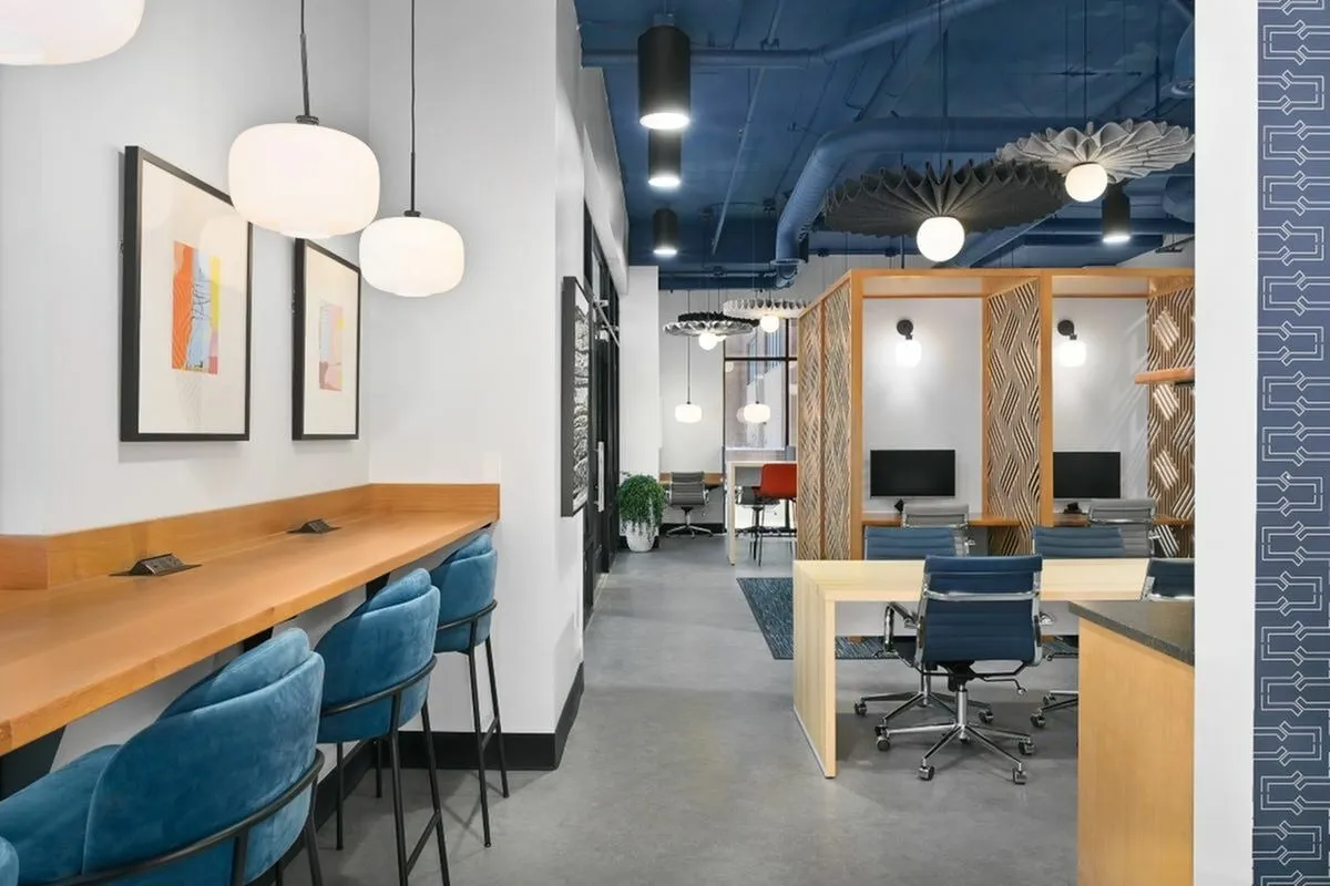 View of Apt CoWork Open Space Seating