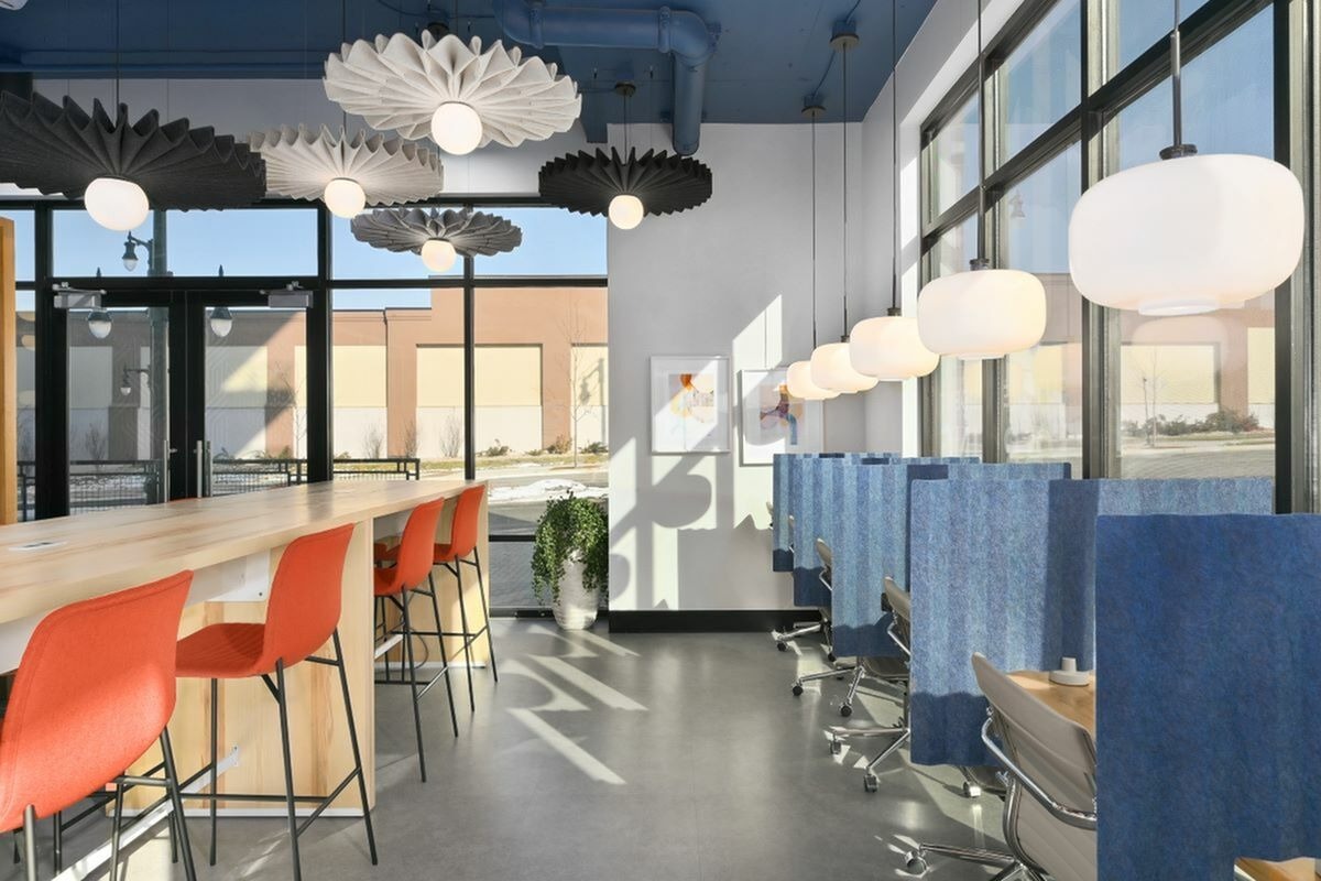 View of Apt CoWork Showing Multi-Functional Seating