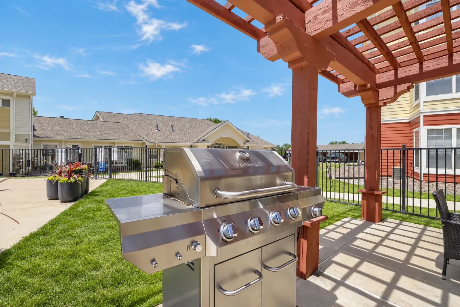 View of Grilling Station at Orchards at Cherry Creek