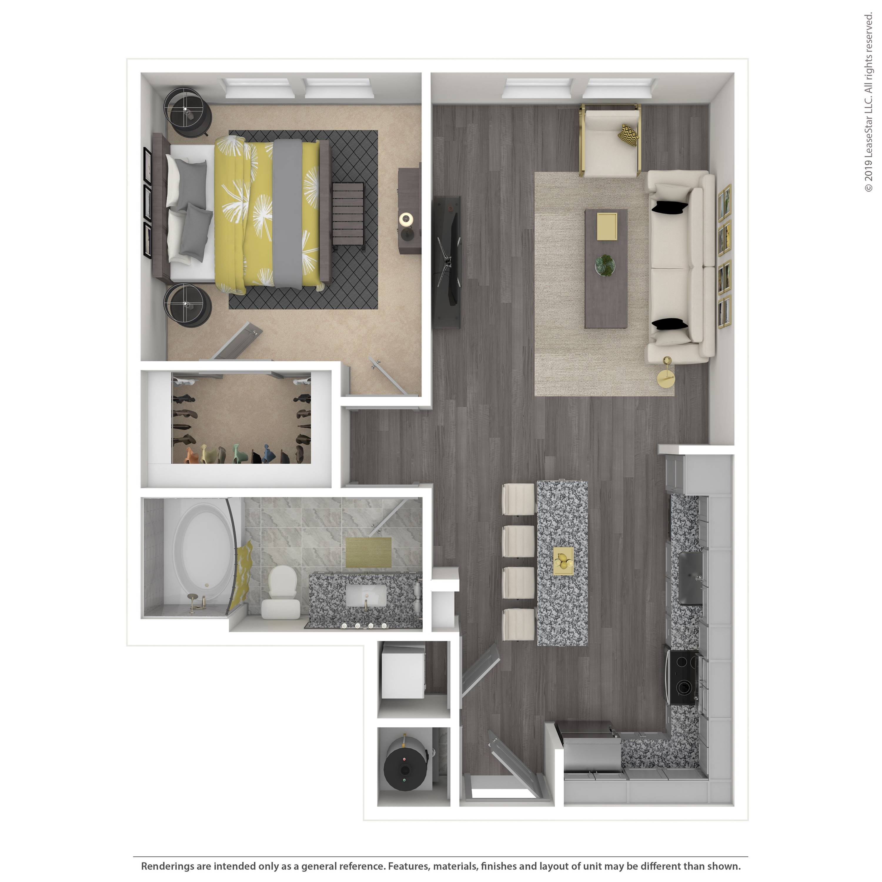 A1 Floorplan at Cottonwood Clermont