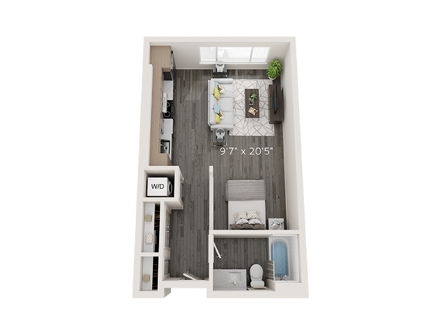 S1 Floor Plan at Park Avenue