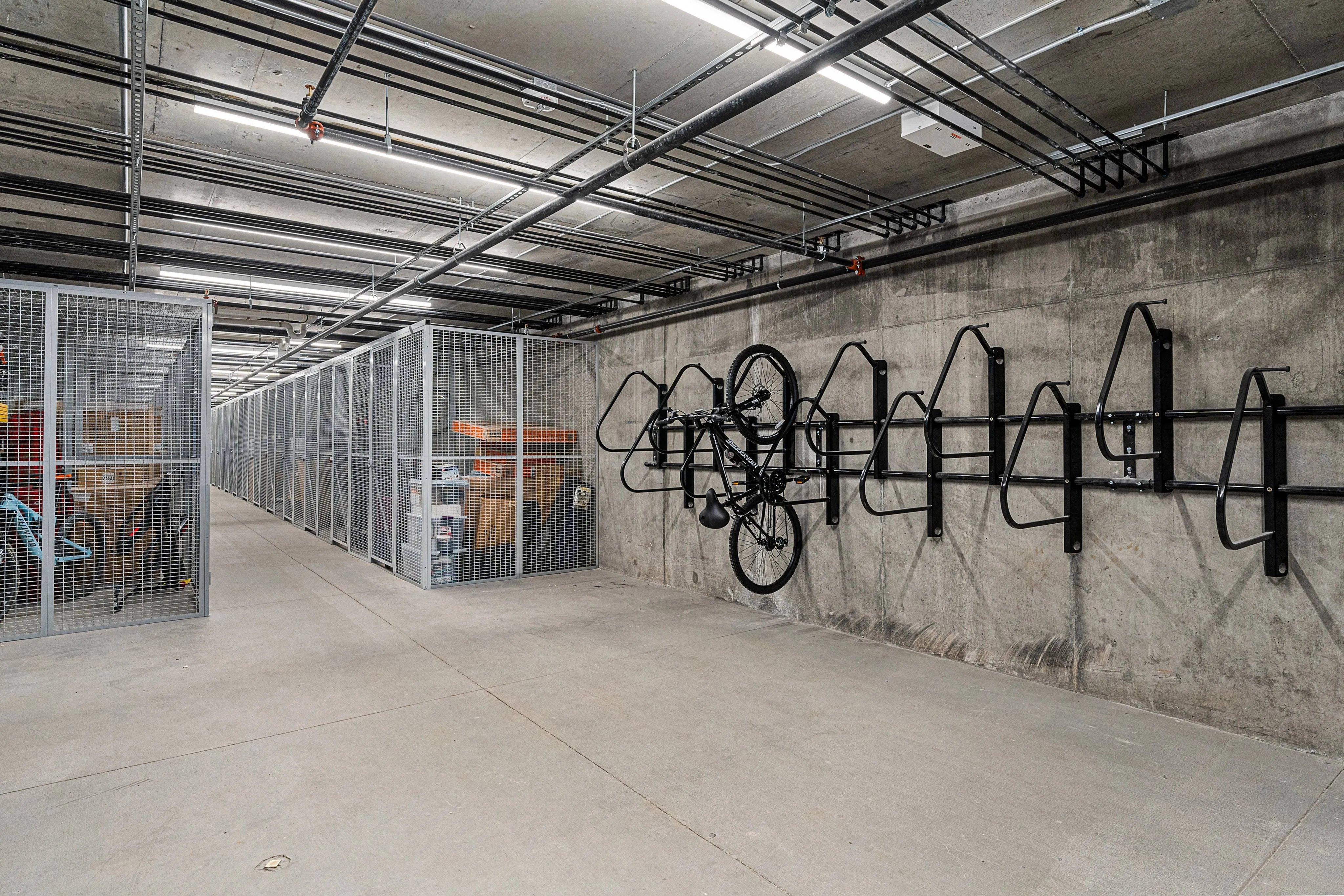 Bike Stored at Sugarmont Apartments in One of Three Available Areas