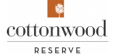 View of Cottonwood Reserve Logo