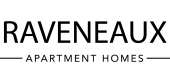 View of Raveneaux Apartments Logo