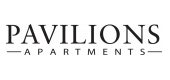 View of Pavilions Apartments Logo