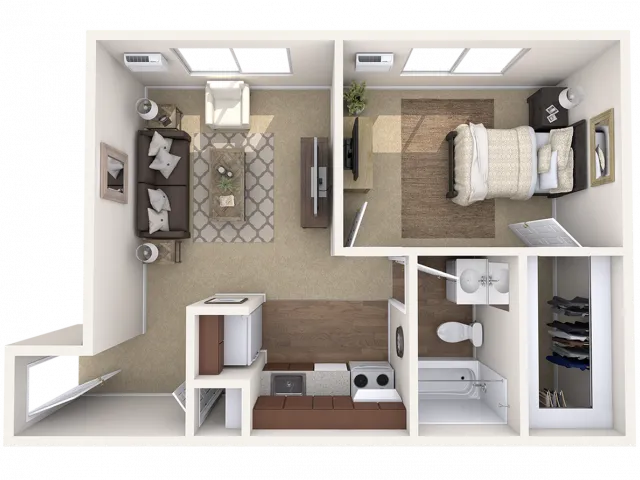 Regular 1 Bedroom