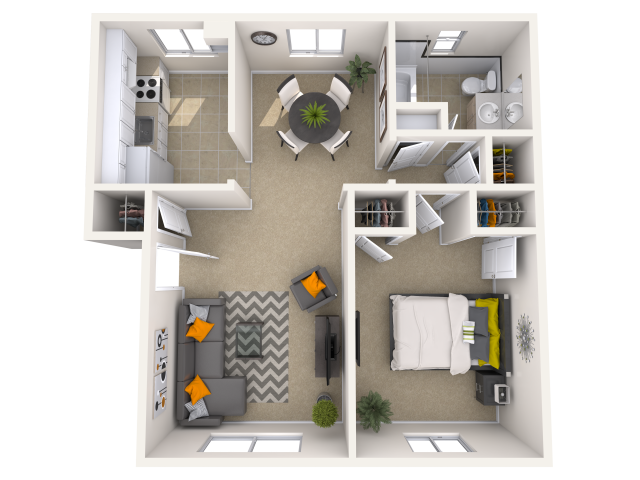 New Castle Crossing - Colonial
