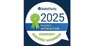 SatisFacts 2025 Resident Satisfaction Award Winner