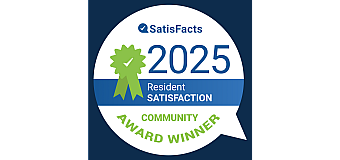SatisFacts 2025 Resident Satisfaction Award Winner