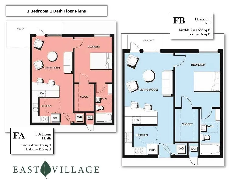 East Village 1 Bedroom Flats