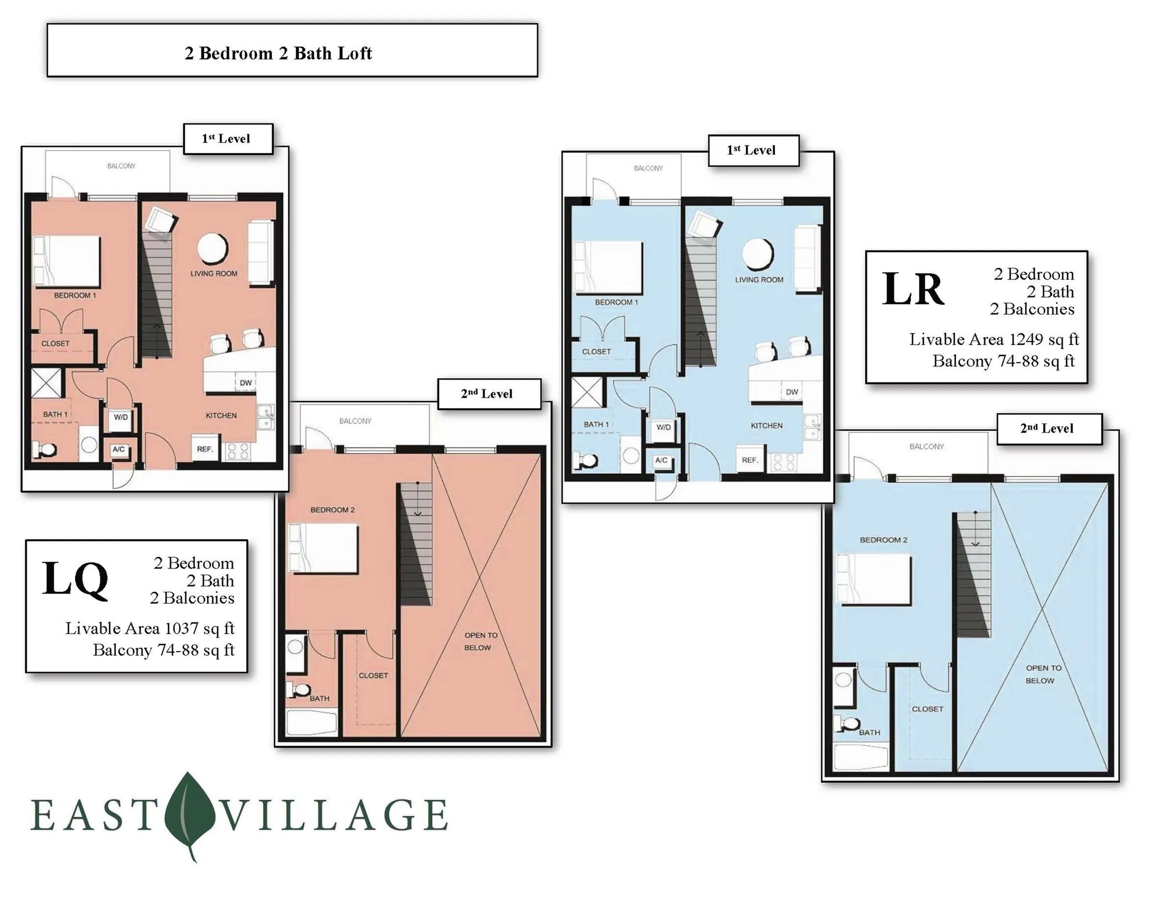 East Village 2 Bedroom Loft