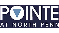 Logo of Pointe at North Penn with bold typography and a modern geometric design.
