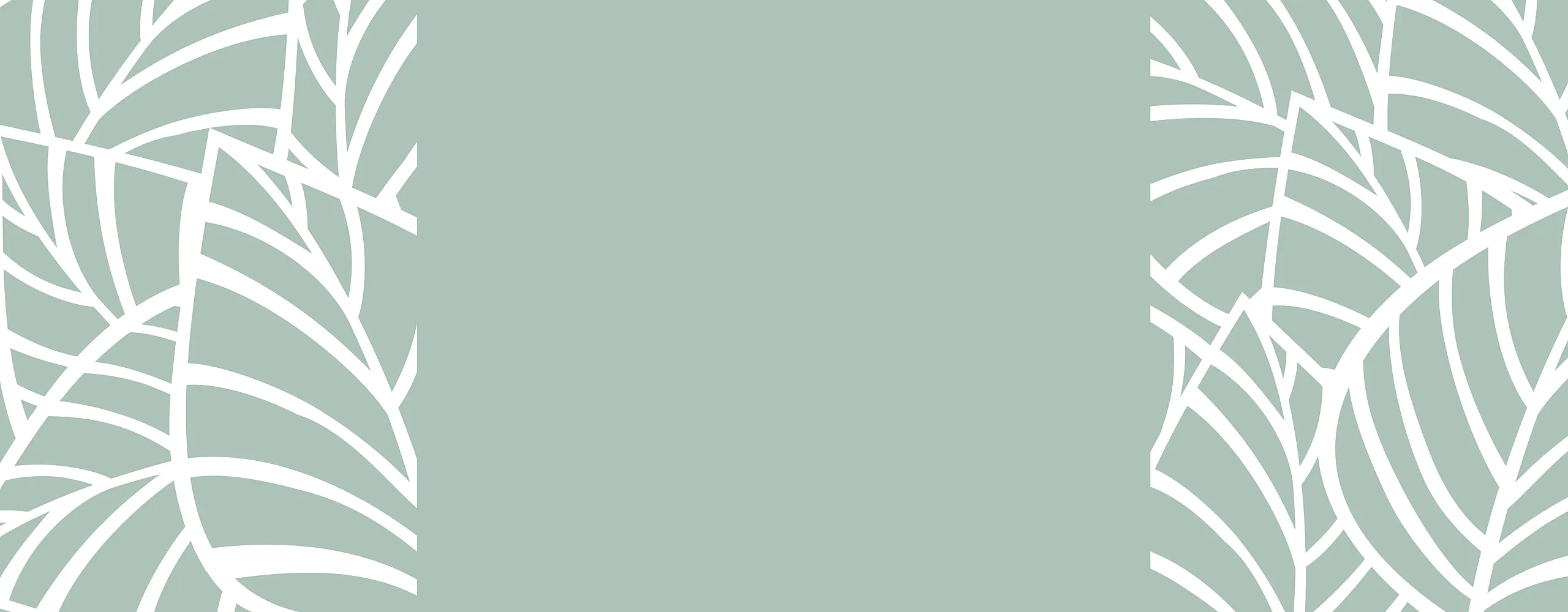 Elegant leaf pattern with soft mint green background, creating a calming and stylish ambiance.