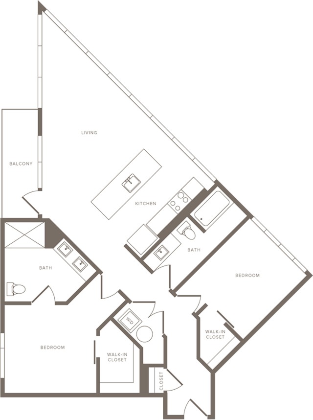 B02 2 Bed Apartment Modera West Wash Park