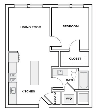 S01 | Studio | Modera Garden Oaks