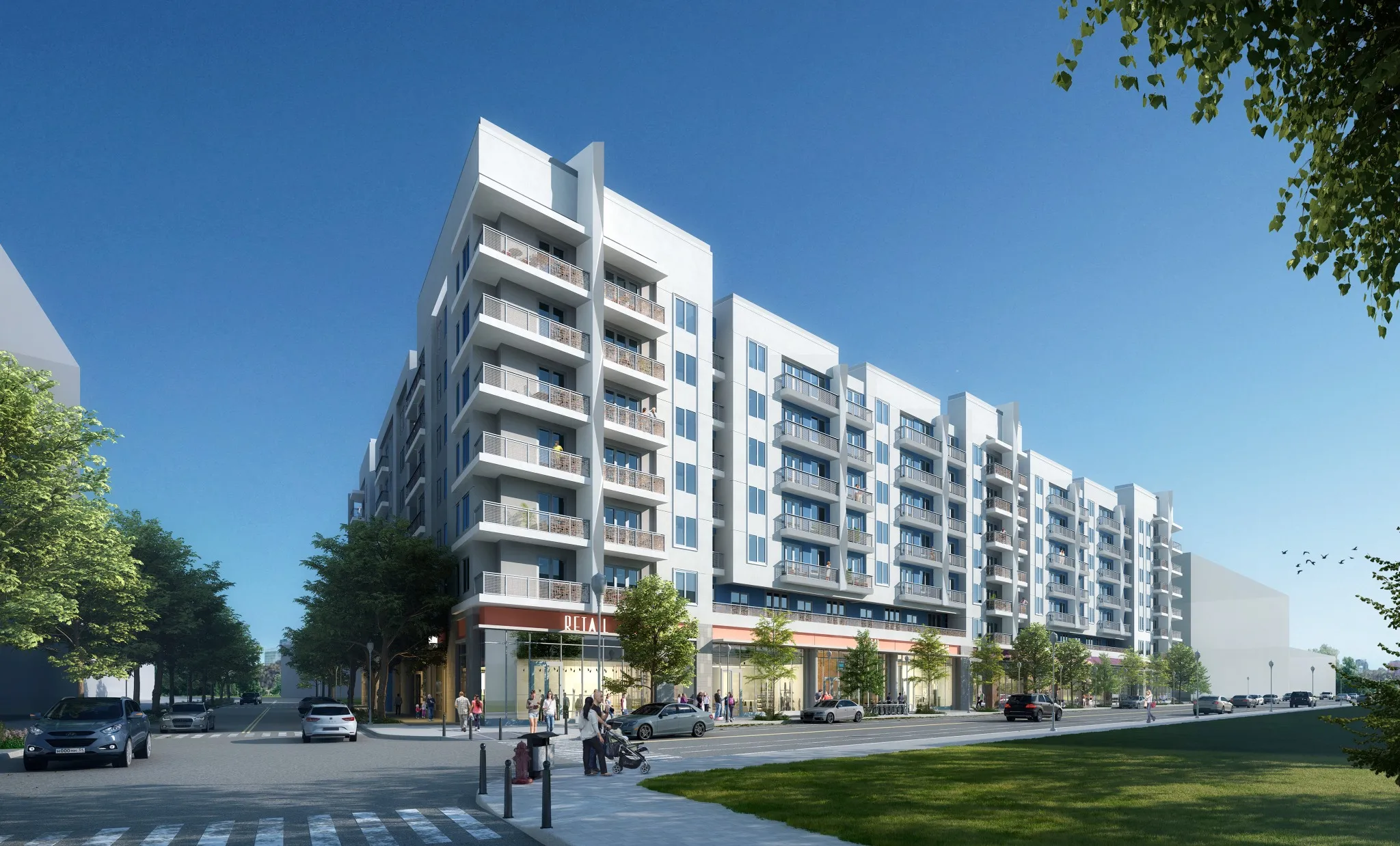 Modera Creative Village Exterior Rendering