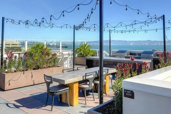 Dine al fresco with rooftop BBQ grills