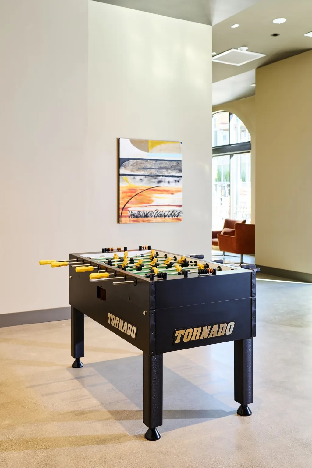 Game room and pub seating
