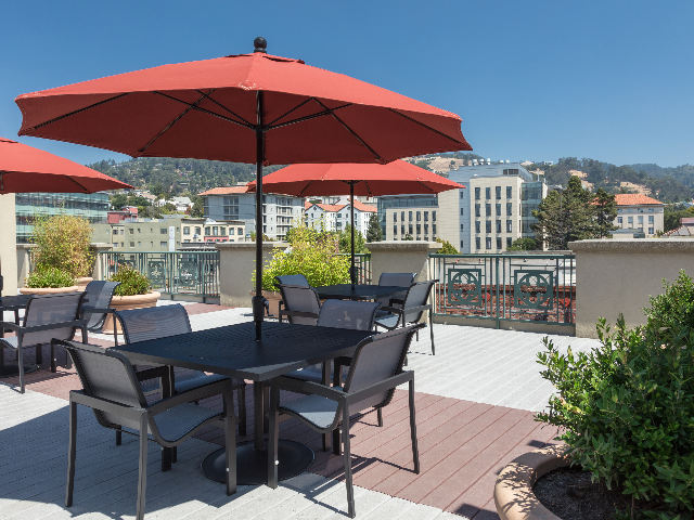 Bachenheimer rooftop table area image