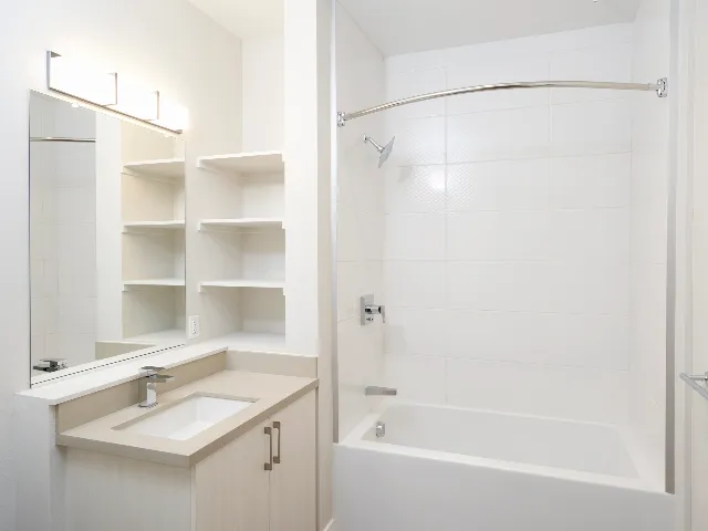 Spa inspired bathroom image