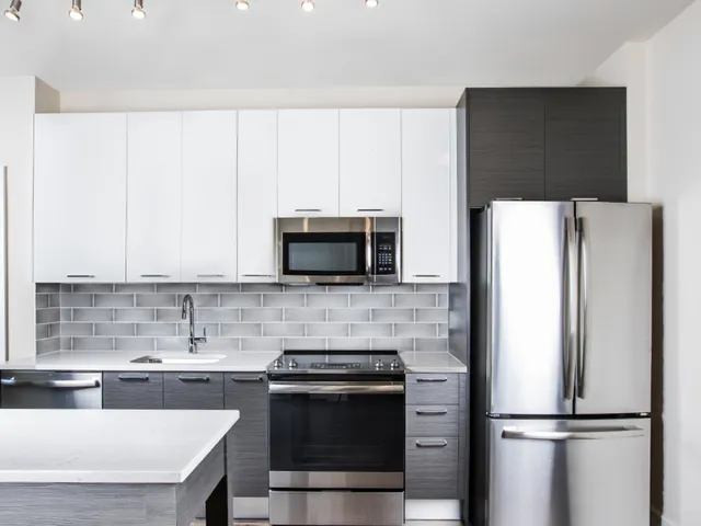 Modern cabinetry in the kitchen